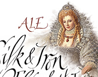 alcohol label "Silk & Iron of Elizabeth I"