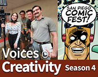 Voices of Creativity Season 4 at SD Comic Fest 2020