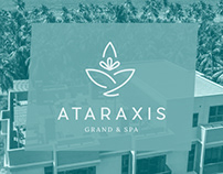 Ataraxis Grand & Spa Logo design