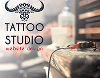 Tattoo Studio website design