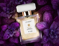 Livioon Perfume mockups and Products Visual Design