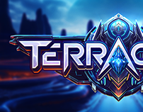Futuristic Game Logo - Terracore
