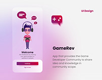 GameRev App New Design
