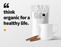 think organic for a healthy life.