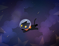 Space cat!!
