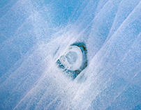Art Of Ice Bubbles - beauty of antarctica