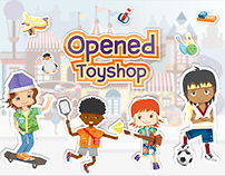 Free the Toys-UI/UX design/ App game design
