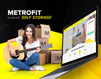 UX/UI - MetroFit Self Storage