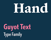 Guyot Text type family