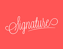 Signature Logo Design