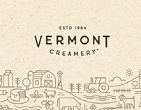 Vermont Creamery Illustrations