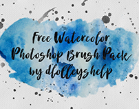 FREE WATERCOLOR PHOTOSHOP BRUSHES
