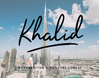 Khalid - Free Font Swash