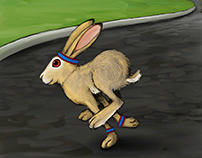 Children's Book Illustrations: "Ricardo the Rabbit"