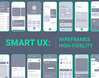 THE SMART UX: High Fidelity Wireframe