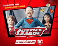 KV Storyboard | Liga da Justiça DentalClean