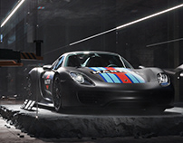 Porsche 918 Spyder | Full CGI