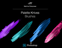 PALETTE KNIVES BRUSHES FOR PHOTOSHOP_FREE