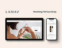 Lamav | Marketing/UX Case Study