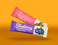 Fruits and Nuts Bar Packaging Design.
