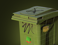 Trash Can (game-ready)