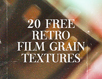 20 FREE Retro Film Grain Textures