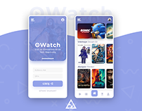 OWatch - Mobile App Design