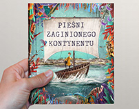 Book cover "Pieśni Zaginionego Kontynentu"