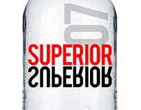 Superior Vodka Package Concept Design