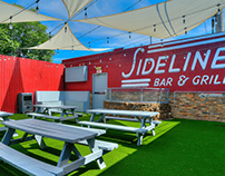 Sideline Bar & Grill | Logo, Branding, Identity Design