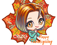 Happy Thanksgiving! Cute Sister CrizG.
