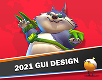2021 Game Ui Design and Art Team Work