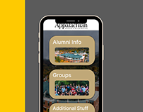 Appalachian State Alumni App Redesign