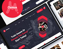 Clemus - Gym Website Template