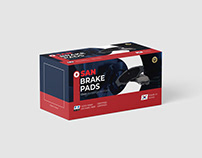 Brake Pad Packaging Box | Creativity