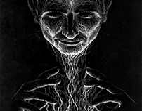 Nikola Tesla- conceptual portrait
