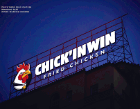 CHICKIN WIN - fried chicken branding