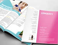 Branding and Magazine Design for Longevity