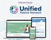 UNIFIED PATIENT NETWORK | WEB DESIGN