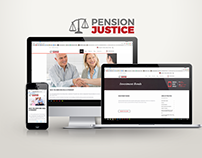 Pension Justice - Website Design