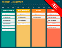 Project Management Board - free Google Docs Template