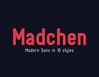 Madchen Sans - modern font (+ FREE DEMO)