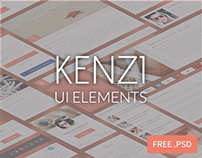 FREEBIE : Kenzi UI Elements