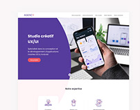 Agency - One page design