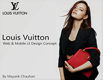 Louis Vuitton Web & Mobile Ui Design