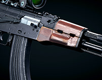 Tactical Gun Ak47