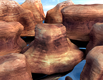 Games assets | Canyon cliffs mountains