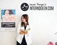 The Intern Queen - One Sheet and Giveaway Card