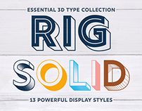Rig Solid – 3D Type Collection