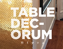 Table Decorum. Upcycled Furniture & Bespoke design